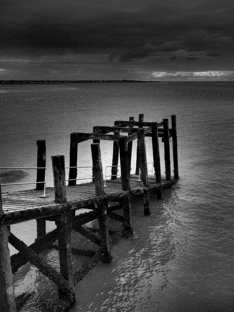 Pier remains, Southend on Sea.
