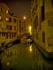 Night scene, Venice. by Dave Hall