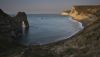 Durdle door at sunset by Dave Hall