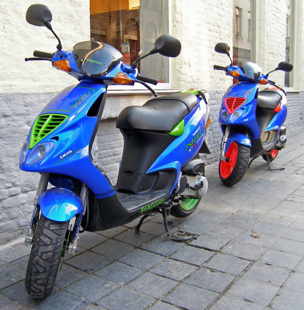Colourfull Scooters