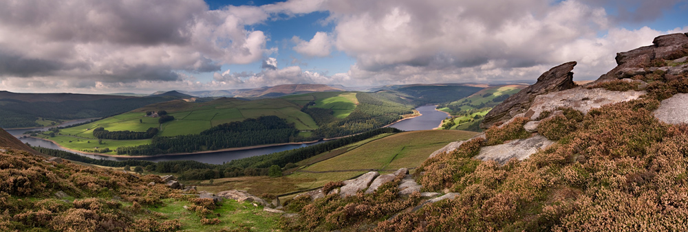 Ladybower from Whinstone Lee