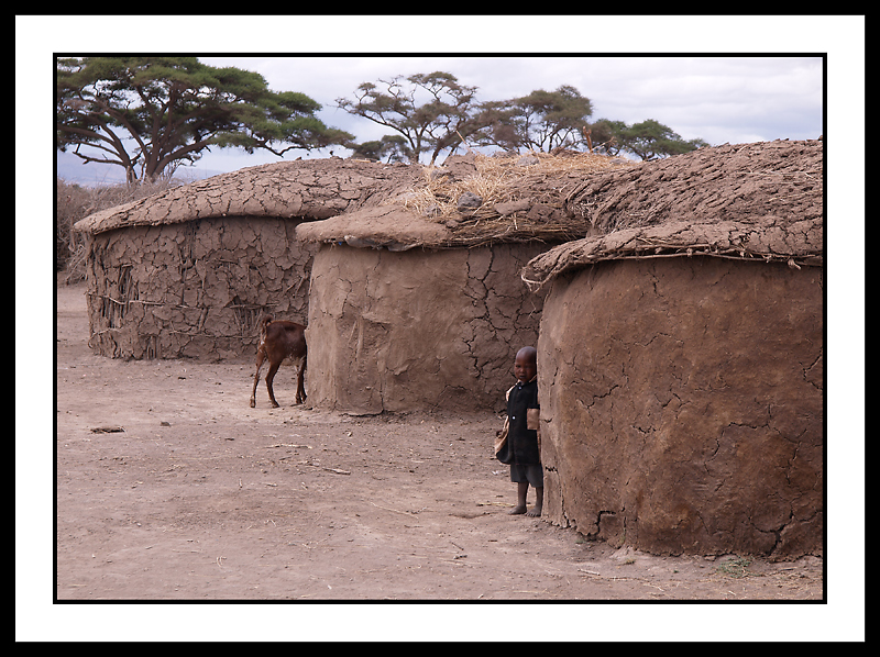 Village in Amboseli