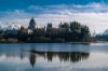 Washington State Capitol Reflecting in Capitol Lake