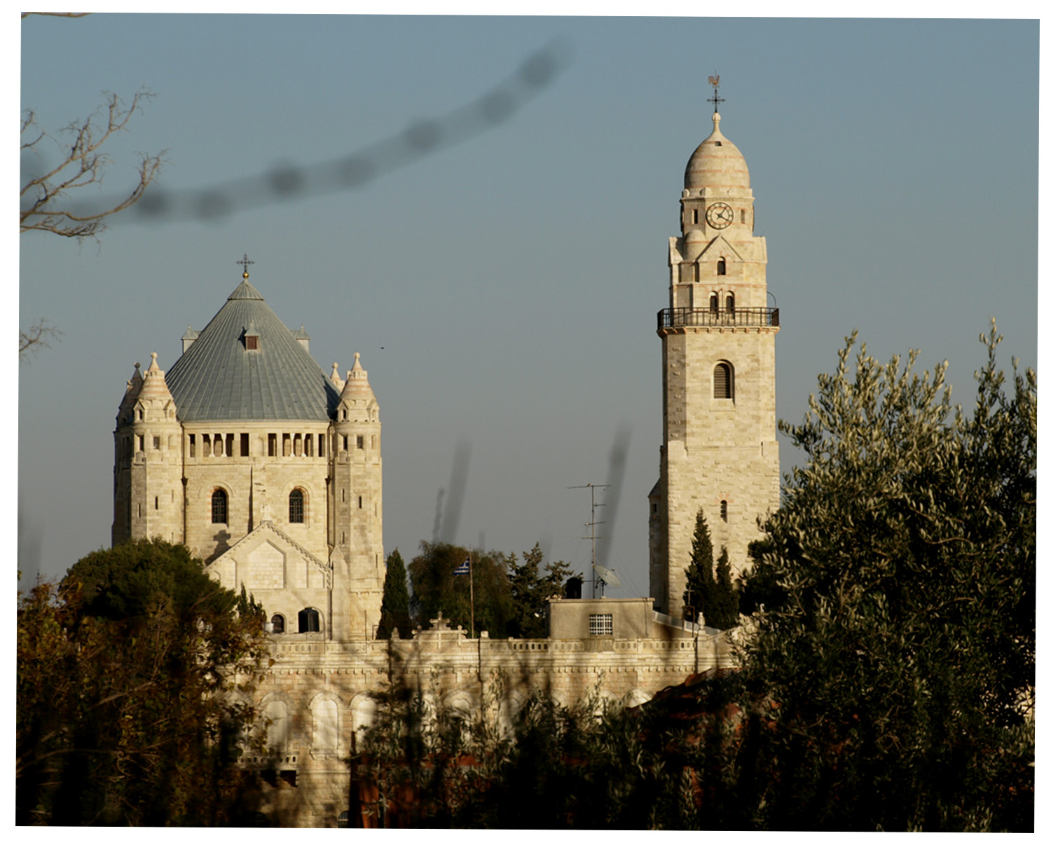 the Dormision church in Jerusalem