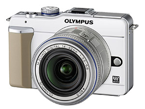 Olympus E-PL1 with 14-42mm lens