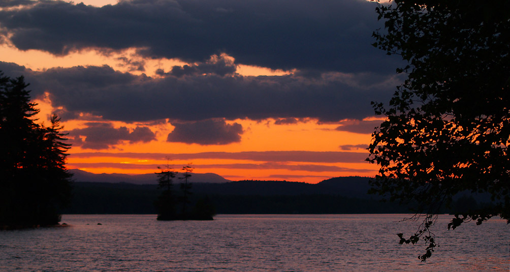 Sunset at Higland Lake