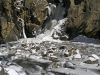 Boulder Falls in Winter