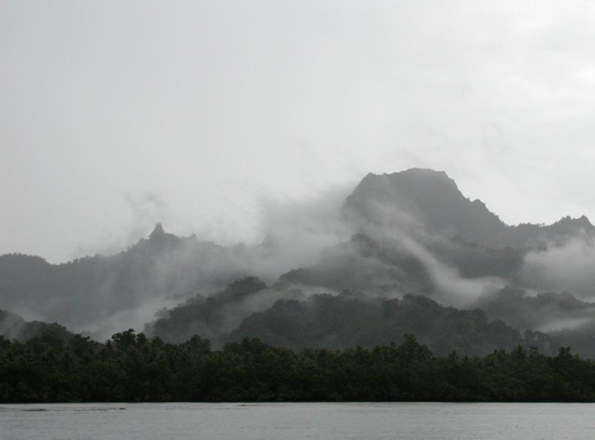 Mt Finkol in Clouds 2