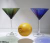 Martini glass and Orange by Randall Beaudin