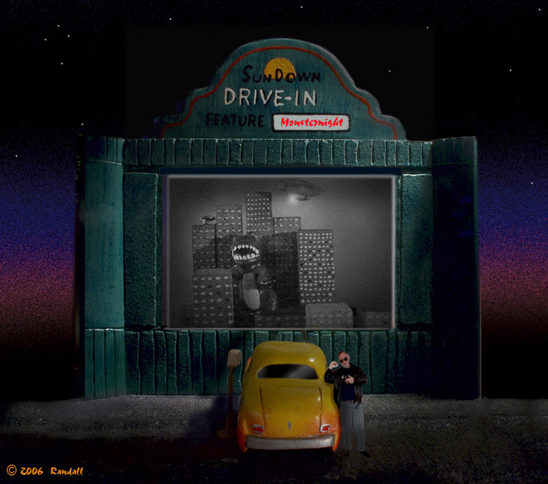 At the Drive-In movies