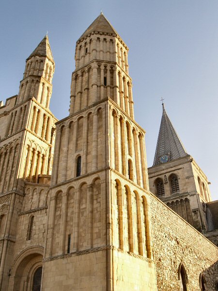 Cathedral towers