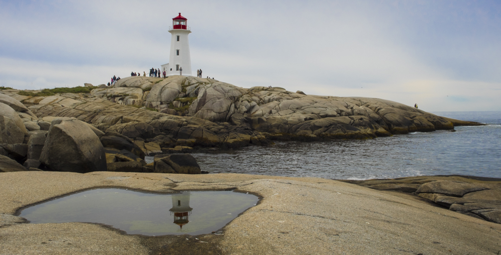 Peggy's Cove Lighthouse.