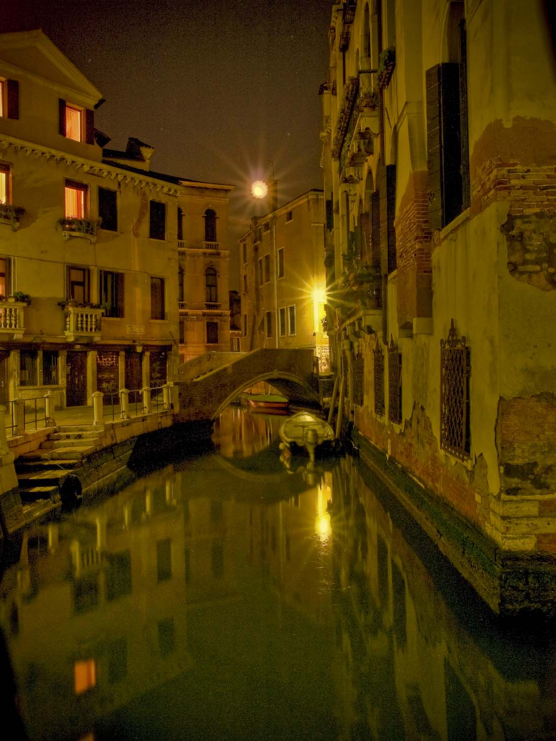 Night scene, Venice.