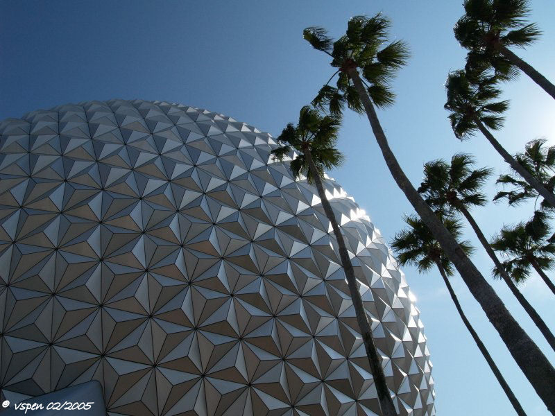 Spaceship Earth & Palms