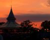 Cinderella's Carousel at Sunset