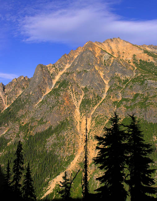 Washington Pass at Sunset