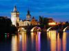 Evening at Charles Bridge by Lee W