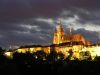 Prague Castle at Night by Lee W