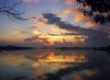 Sunrise in Lake Caliraya by Allan Barredo