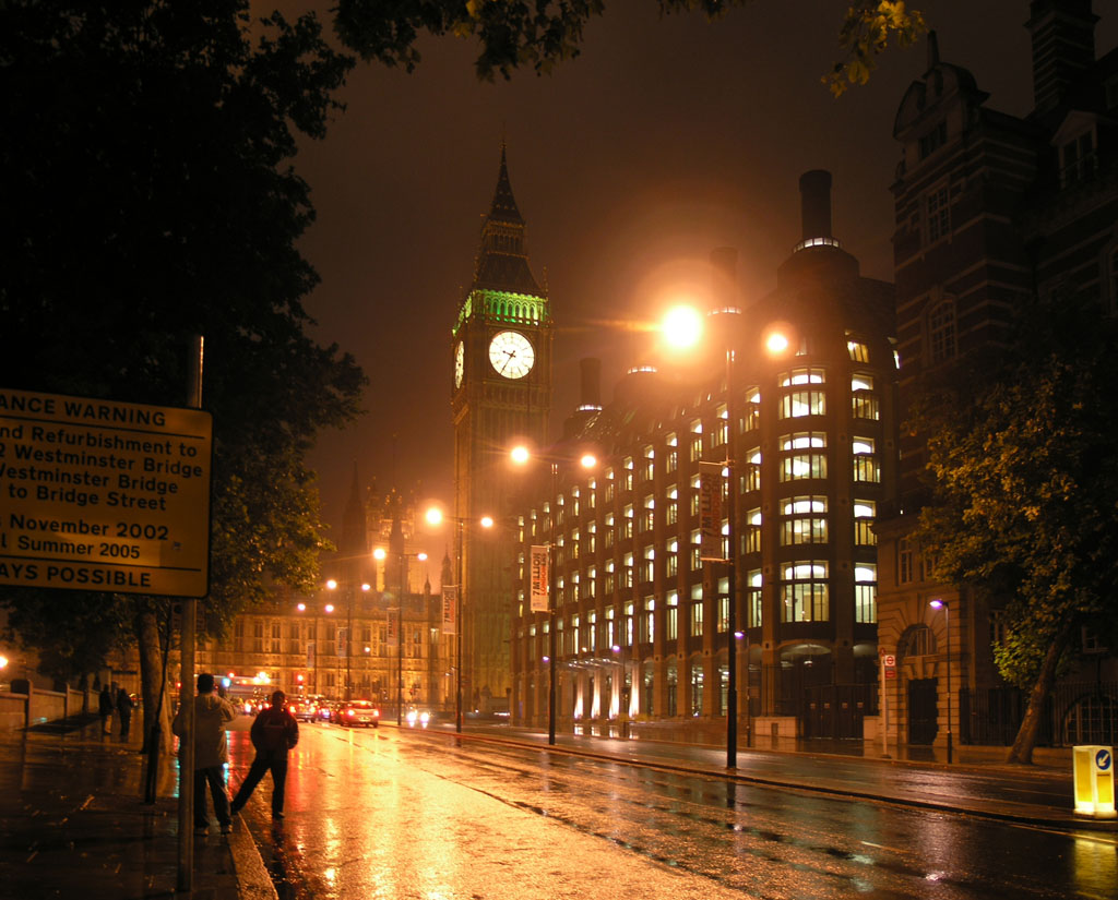 Night Fog in London