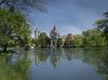 Lake and castle in Laxenburg by Sergey Green
