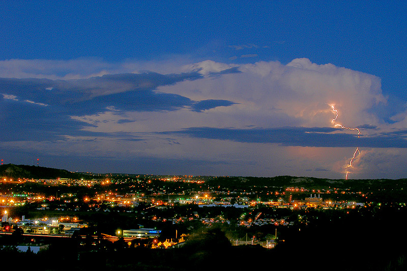 Storm Leaves Town