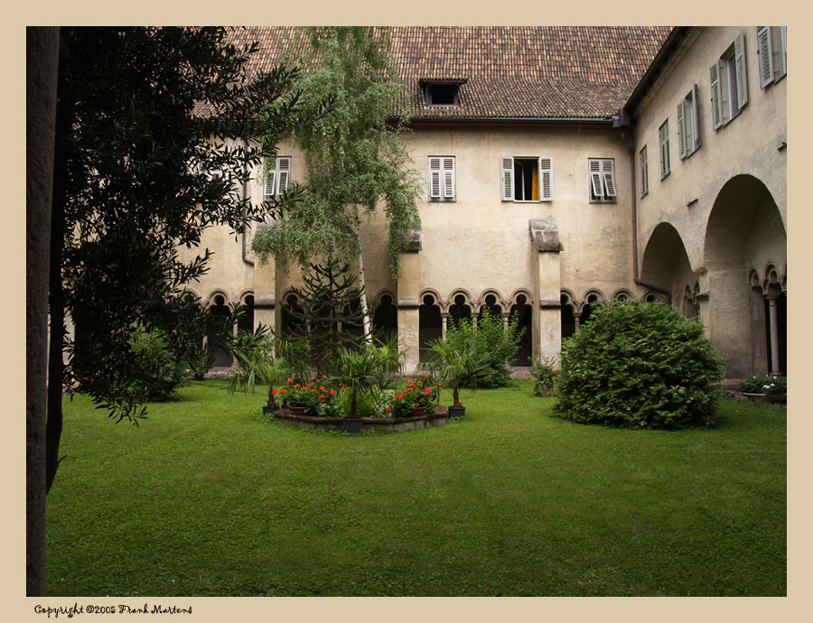 Franciscan Church garden (Bozen Italy)