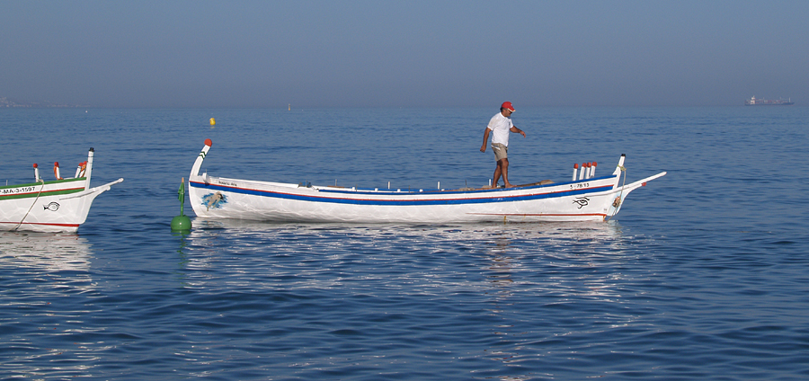 Jabega boat, an old fishing boat