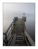 Pier in Mist by Pekka Nihtinen