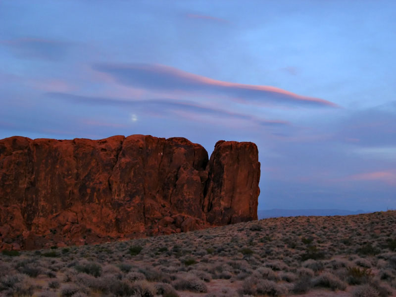 Valley of Fire Moonrise