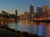 Yarra River at Night by Arthur Wright