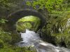 Two Bridges at Penmachno by Mike Babson