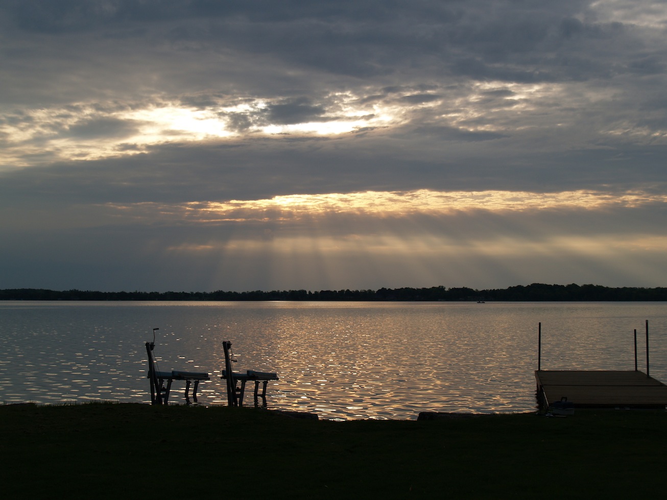 Sunrise, Pigeon Lake