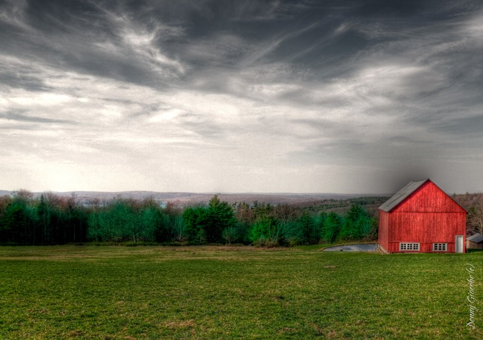 Barn On The Hill