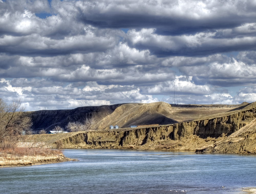 Saskatchewan River bend