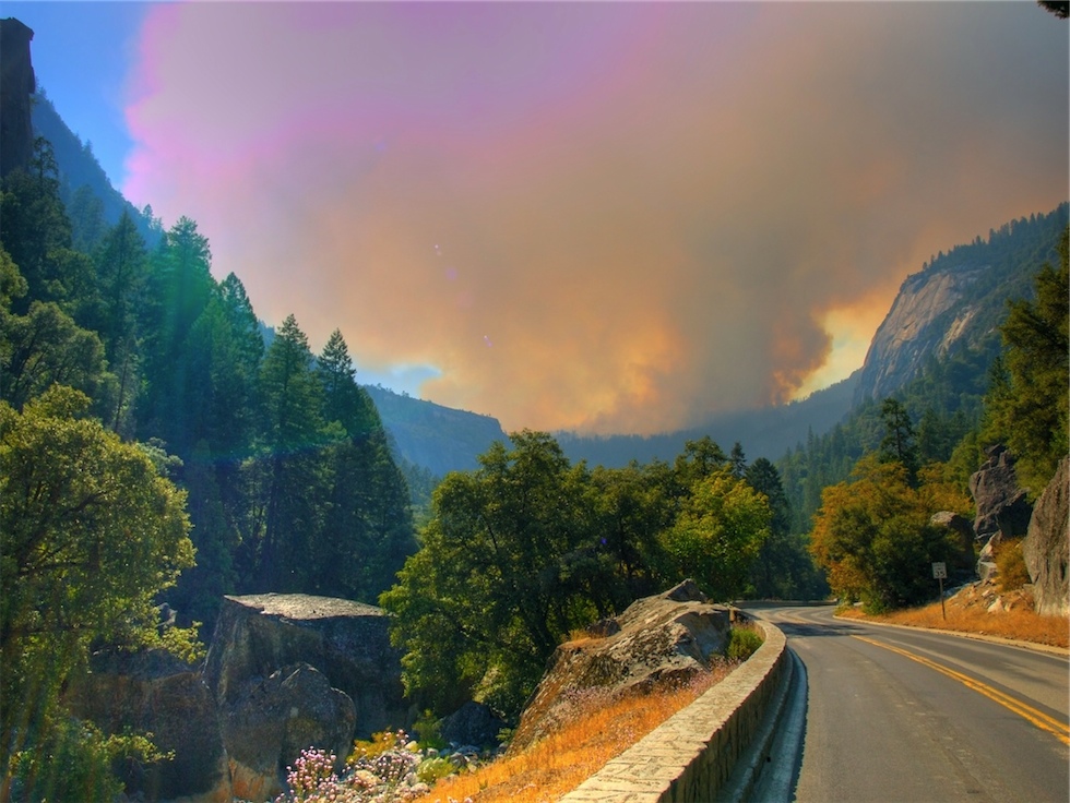 Yosemite is burning...